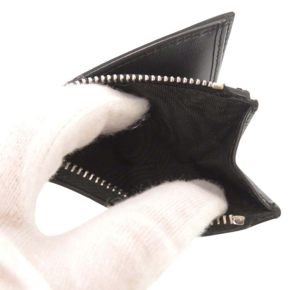 Excellent Condition Prada Logo Compact Wallet In … - image 7